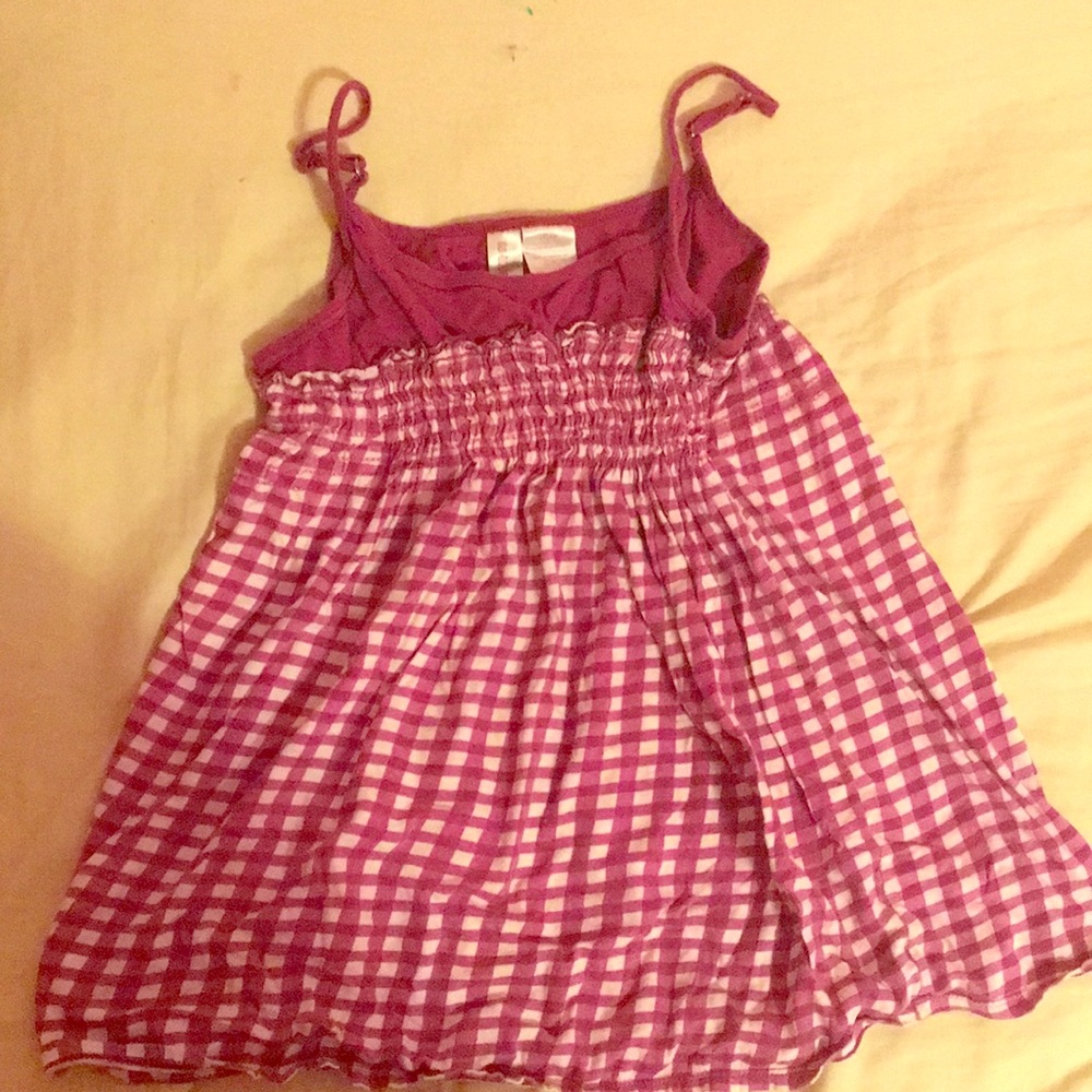No boundaries plaid tank top kids